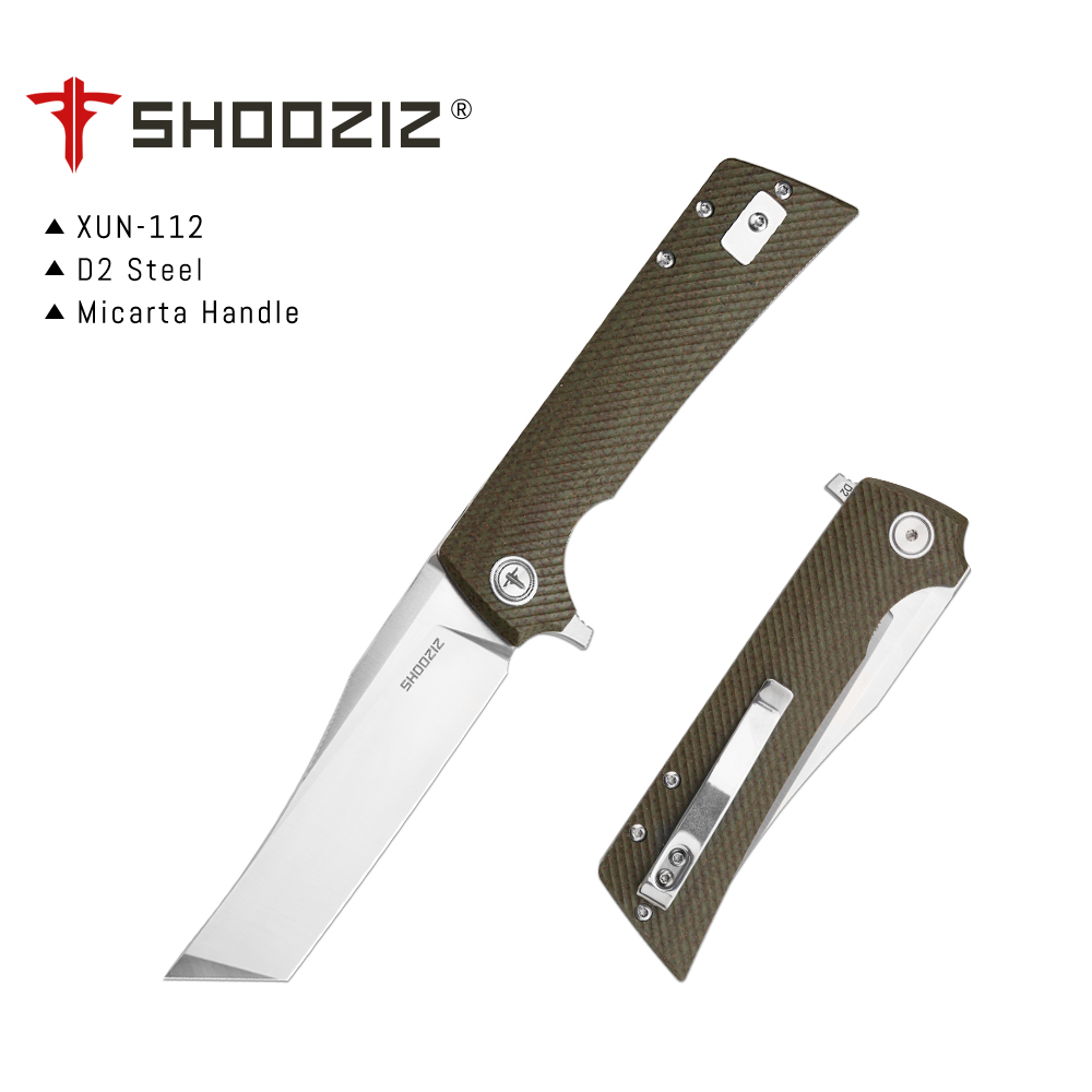 Everyday Carry (Edc) Knife - Faca Dobrável Shooziz XUN112 EDC com