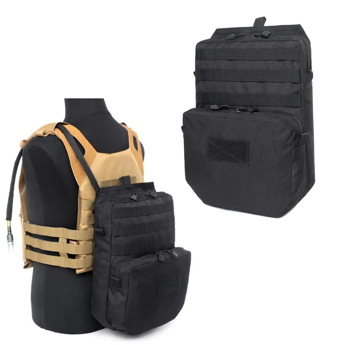 Edc Carry Kit - Outdoor Molle Nylon Bag, Camping Mochila
