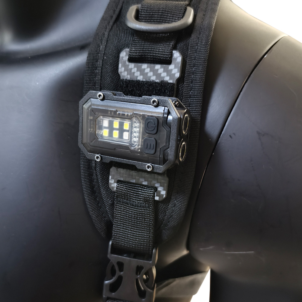 Edc Carry Kit - Lanterna tática edc portátil mini luz