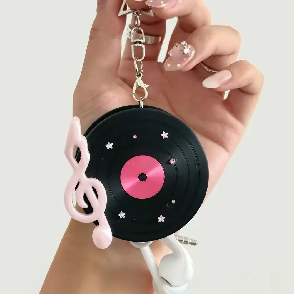 Cable Winder Keychain - Organizador de Cabos em Vinil Kawaii