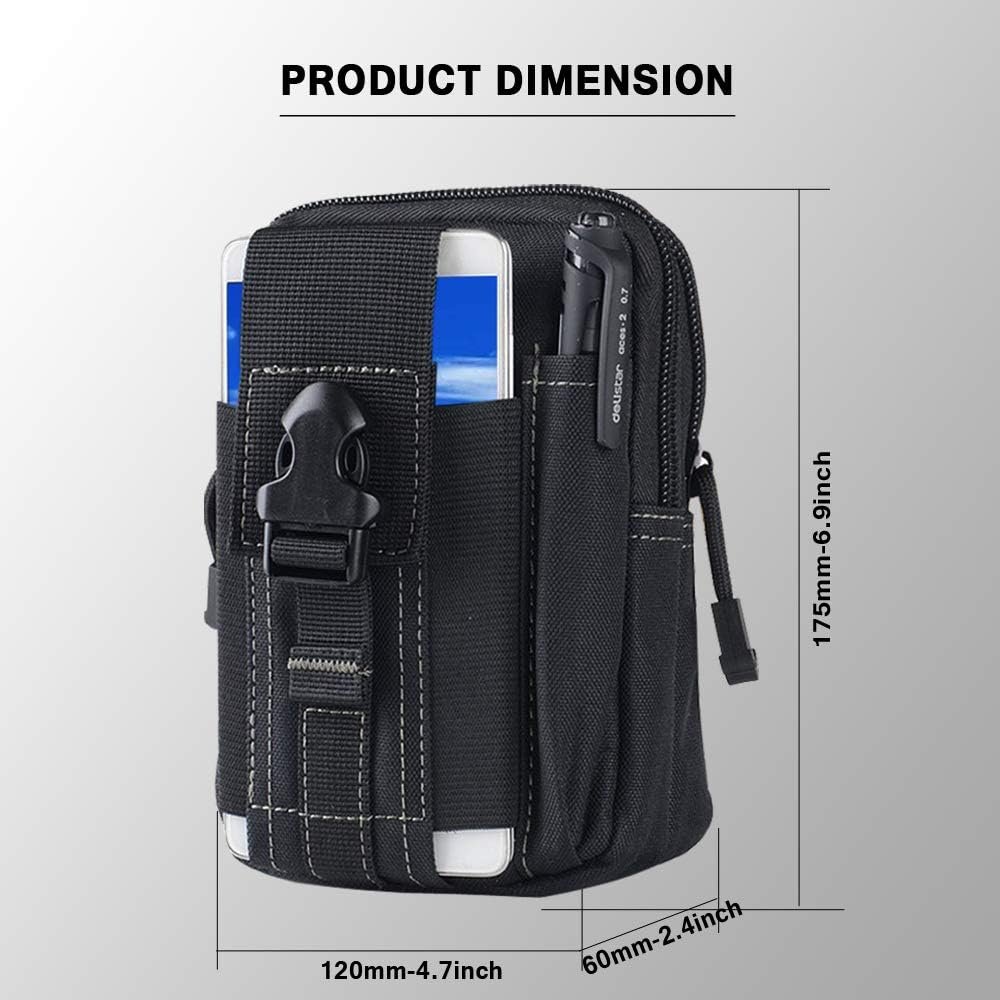 Bolsa tática molle para cinto, - Edc Deep Carry avaliação e preço