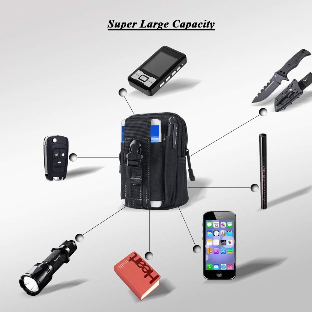 Bolsa tática molle para cinto, - Edc Deep Carry avaliação e preço