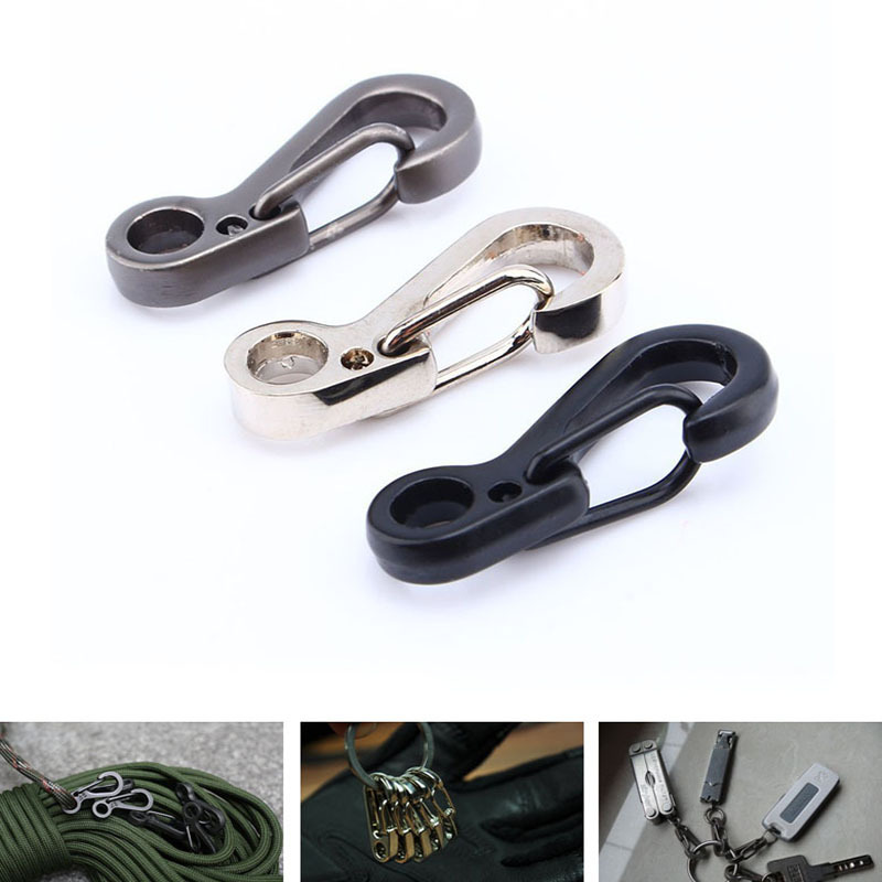 10 Peças/lote Mini Mosquetões  - Edc Carry Kit avaliação e preço
