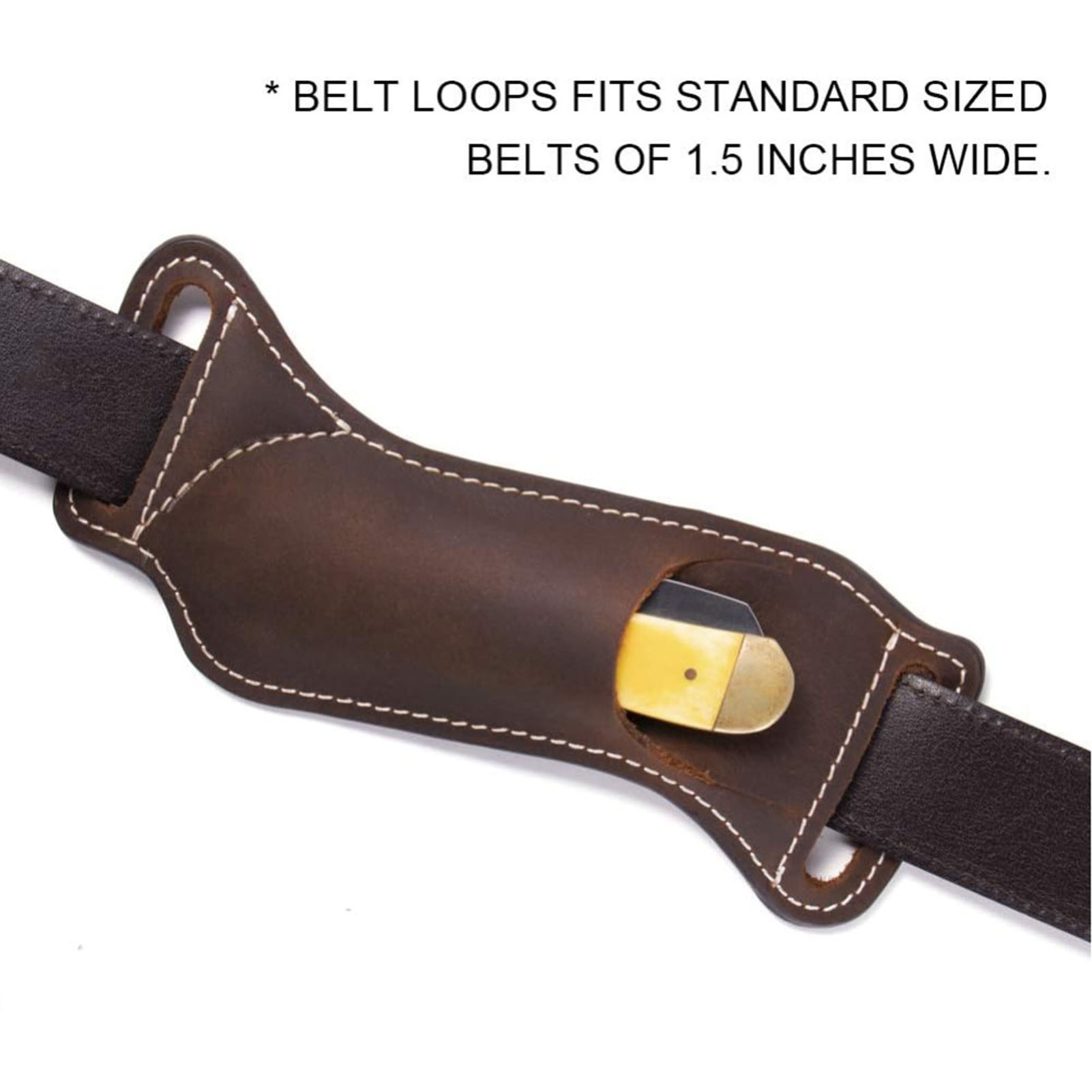 Bolsa de Cintura em Couro Marr - Edc Carry Belt Leather avaliação e preço
