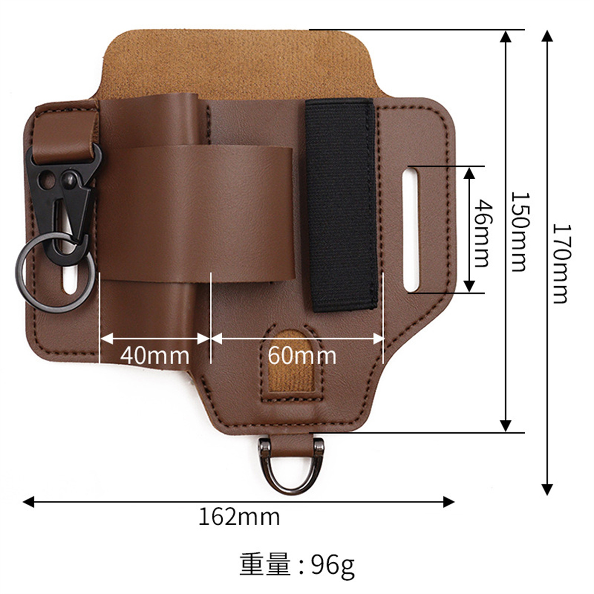 Edc tático ferramenta coldre d - Edc Deep Carry avaliação e preço