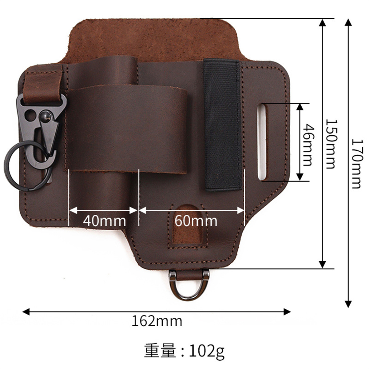 Edc tático ferramenta coldre d - Edc Deep Carry avaliação e preço