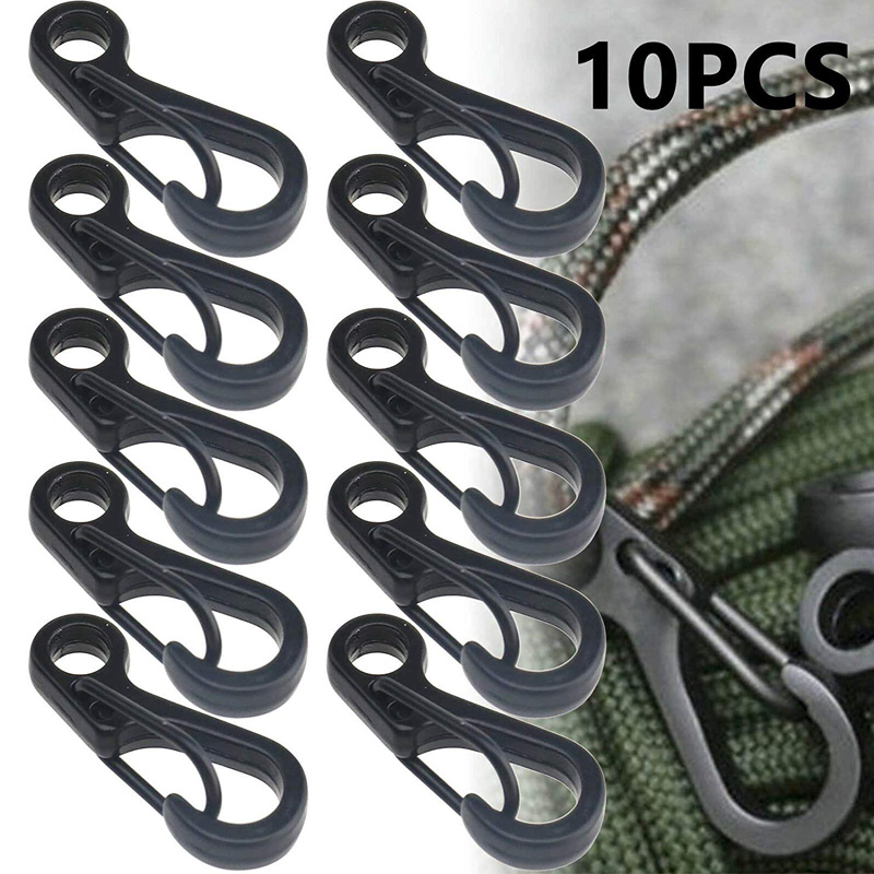 10 pçs/lote mini mosquetão par - Edc Carry Kit avaliação e preço