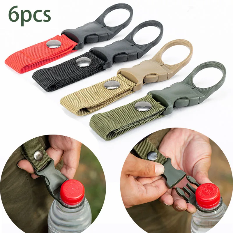 6 pçs acampamento webbing five - Edc Carry Kit avaliação e preço