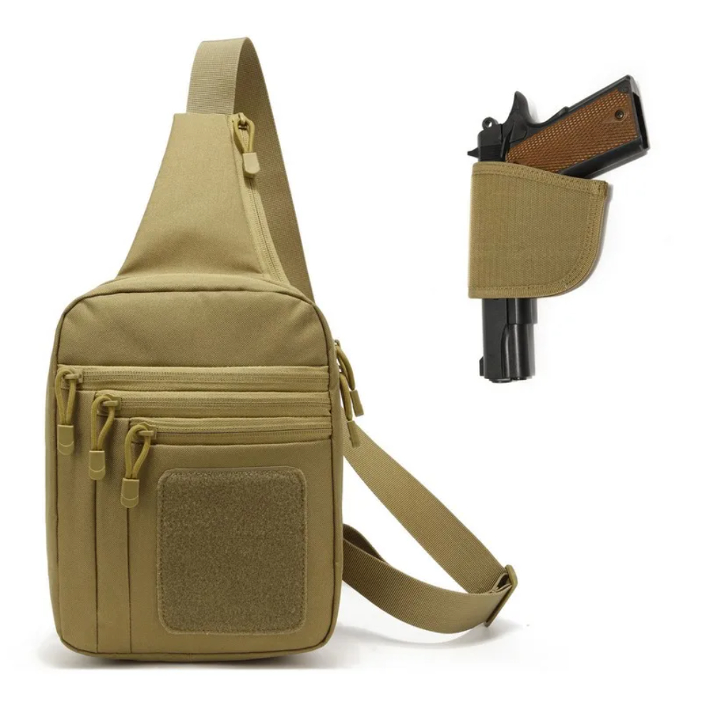 Novo saco de peito tático cold - Edc Concealed Carry Backpack avaliação e preço