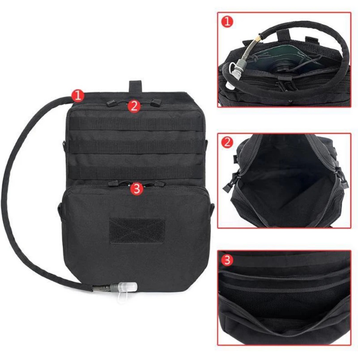 Outdoor Molle Nylon Bag, Campi - Edc Carry Kit avaliação e preço