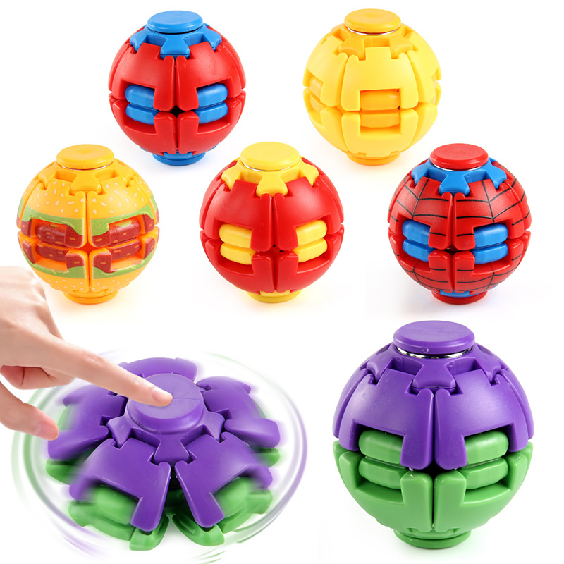 Brinquedo Sensorial Antiestres - Fidget Spinner Bearing avaliação e preço