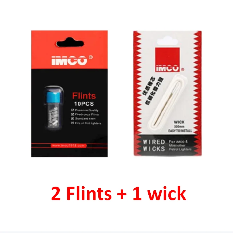 (2 peças/lote) Original IMCO q - Lighter Insert Zippo avaliação e preço