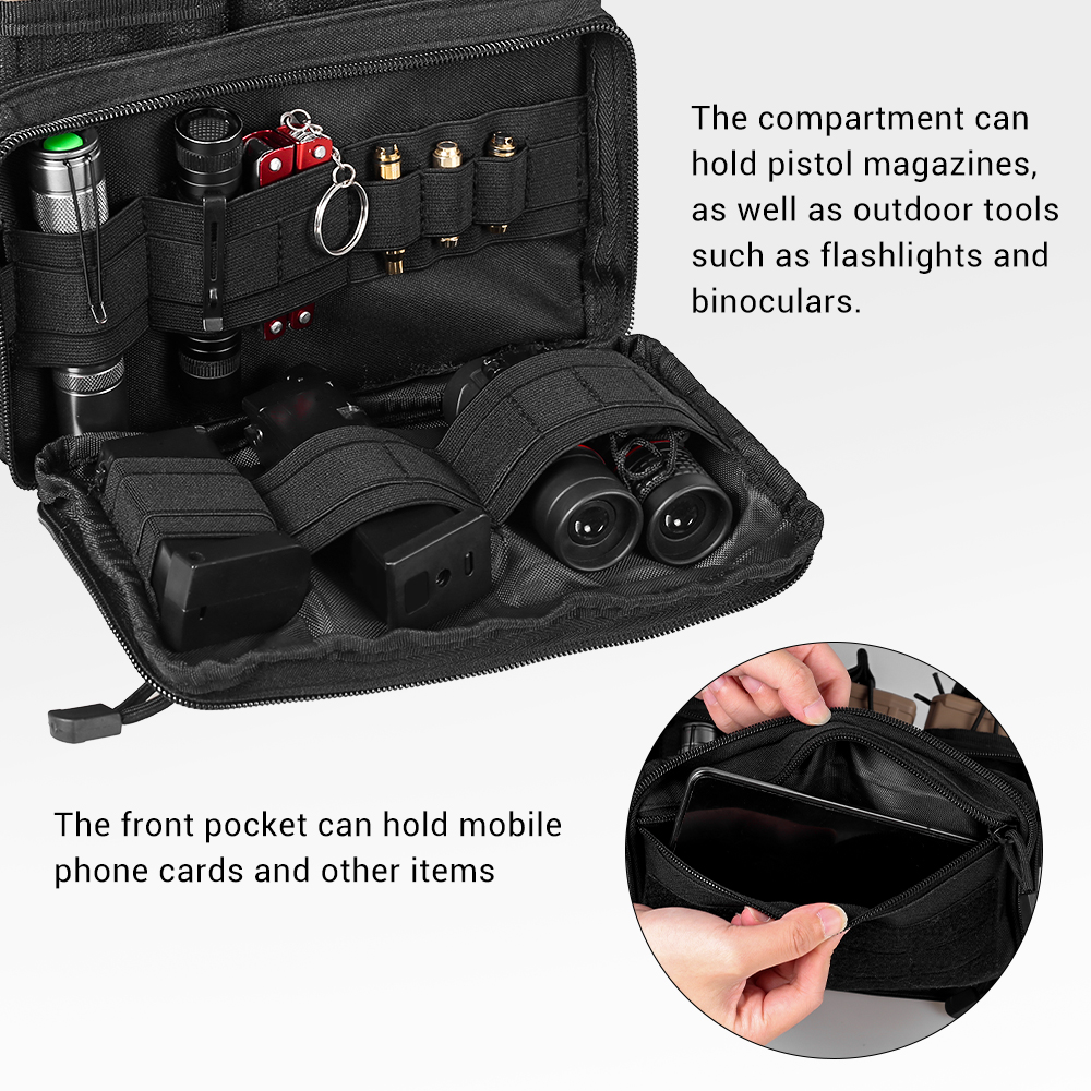 Molle revista bolsa triplo mag - Edc Carry Kit avaliação e preço