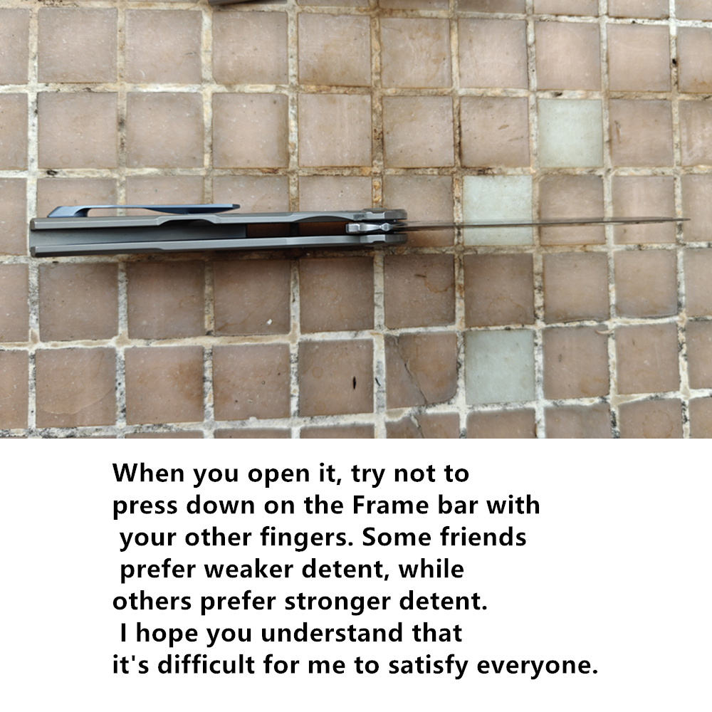 Faca Utilitária JUFULE Bear He - Pocket Knife Ceramic avaliação e preço