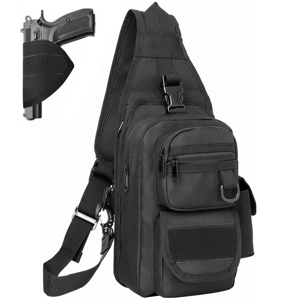 Bolsa Tática para Pistola de T - Edc Concealed Carry Backpack avaliação e preço
