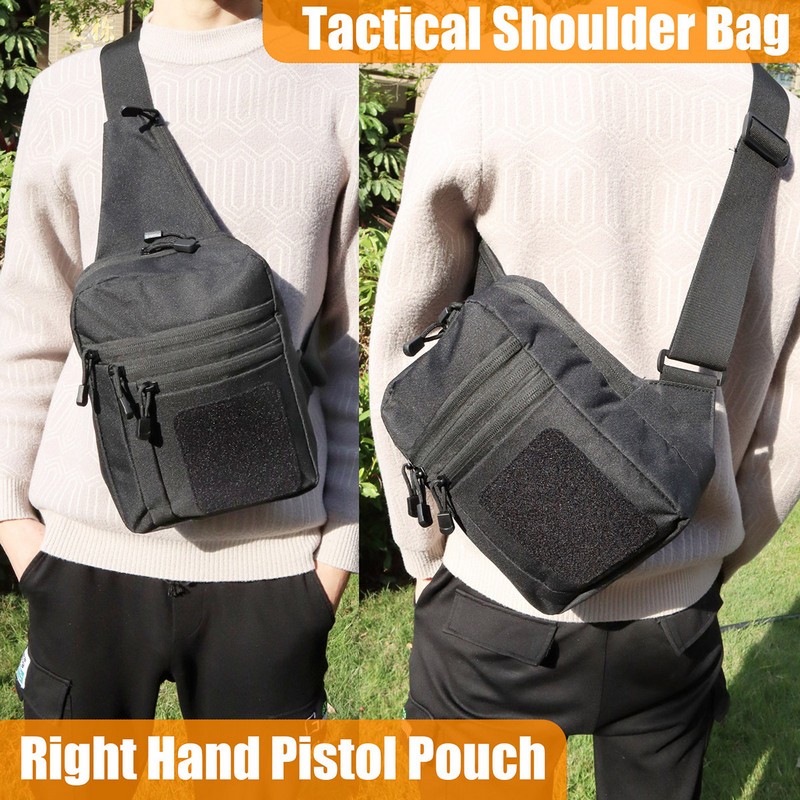 Saco de peito oculto tático, G - Edc Concealed Carry Backpack avaliação e preço