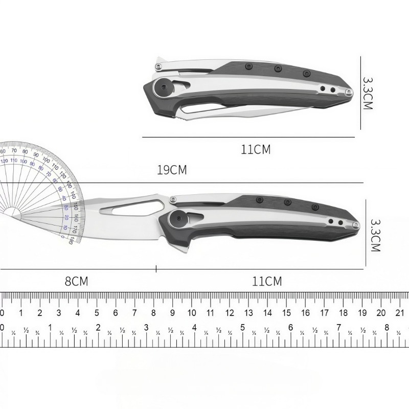 Faca de Camping Portátil Z0990 - Pocket Knife Ceramic avaliação e preço