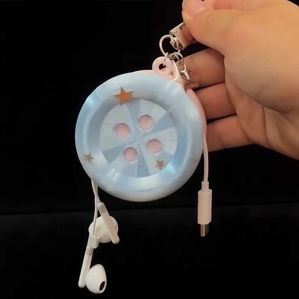 Chaveiro Organizador de Cabos  - Cable Winder Keychain avaliação e preço