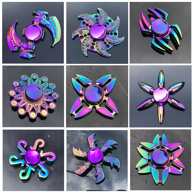 Zinc Alloy Fidget Colorido Spi - Fidget Spinner Bearing avaliação e preço